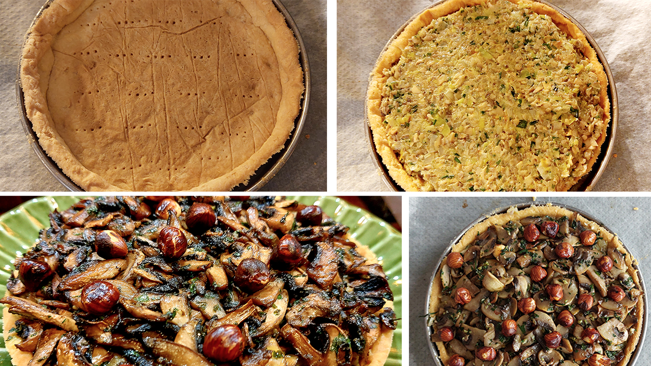 Tarte Aux Champignons Partage Gourmand