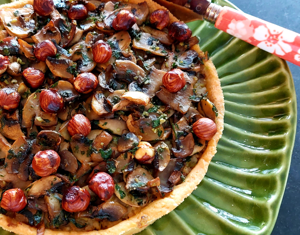 Tarte Aux Champignons Partage Gourmand